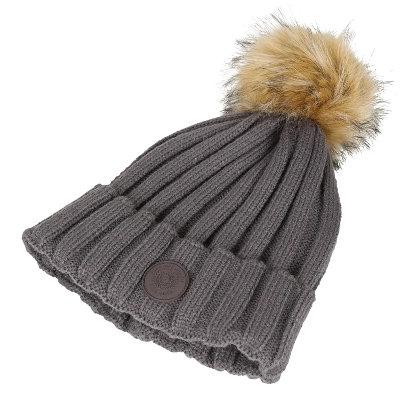 Aubrion Team Bobble Hat - Grey